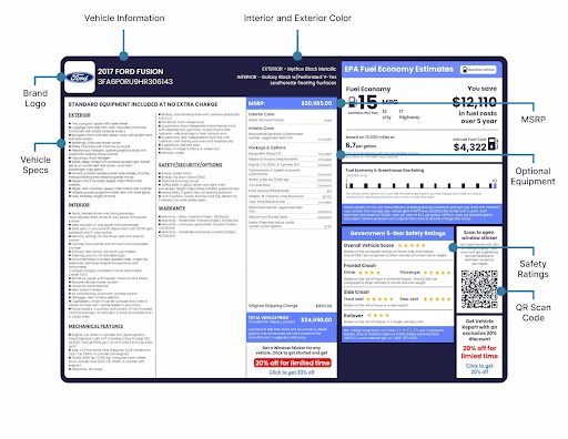 Window Sticker Options
